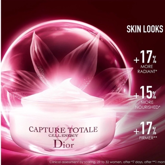 Dior Capture Totale Moisturizer - White and Silver $95 Retail (No box) - Picture 3 of 5